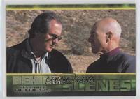 Behind The Scenes - Producer Rick Berman and Patrick Stewart…