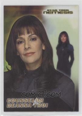 2002 Rittenhouse Star Trek: Nemesis - Casting Call Cel Cards #CC3 - Marina Sirtis as Counselor Deanna Troi