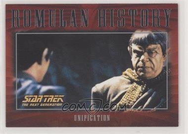 2002 Rittenhouse Star Trek: Nemesis - Romulan History #R11 - Unification