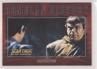 2002 Rittenhouse Star Trek: Nemesis - Romulan History #R11 - Unification
