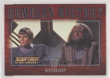 2002 Rittenhouse Star Trek: Nemesis - Romulan History #R14 - Birthright