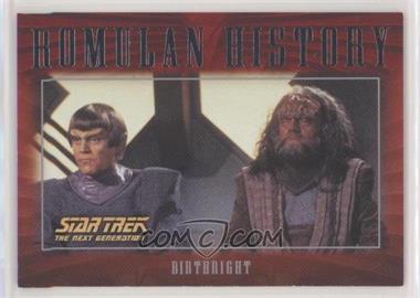 2002 Rittenhouse Star Trek: Nemesis - Romulan History #R14 - Birthright