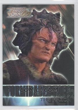 2002 Rittenhouse The Complete Star Trek: Voyager - Formidable Foes #F1 - The Kazon