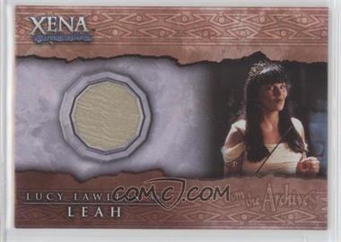2002 Rittenhouse Xena: The Warrior Princess Beauty & Brawn - From the Archives Costume #C8 - Lucy Lawless as Leah