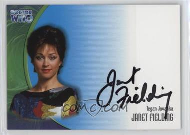 2002 Strictly Ink Doctor Who The Definitive Collection Series 3 - Autographs #AU17 - Janet Fielding as Tegan Jovanka
