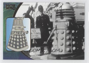 2002 Strictly Ink Doctor Who The Definitive Collection Series 3 - Memories of Doctor Who #F2 - Plastoid Dalek Badge