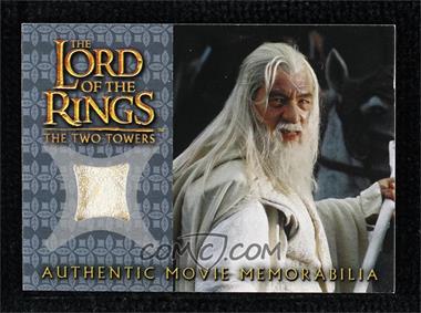 2002 Topps The Lord of the Rings The Two Towers - Movie Memorabilia #_GASS - Gandalf's Silk Shirt