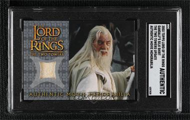 2002 Topps The Lord of the Rings The Two Towers - Movie Memorabilia #_GASS - Gandalf's Silk Shirt [SGC Authentic]