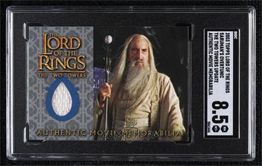 2002 Topps The Lord of the Rings The Two Towers - Movie Memorabilia #_SAOV - Saruman's Overtunic [SGC 8.5 NM/Mt+]