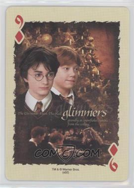 2002 Warner Bros. Harry Potter and the Chamber of Secrets Playing Cards - [Base] #9D - Harry Potter, Ron Weasley