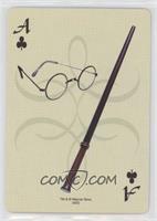 Harry's Wand and Glasses [EX to NM]