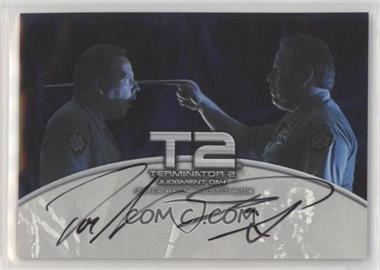 2003 Artbox Terminator 2: Judgement Day FilmCardz - Autographs #_DSTA - Don Stanton as Lewis the Guard, Dan Stanton as the T1000/Guard (Box Topper, 400 Signed)