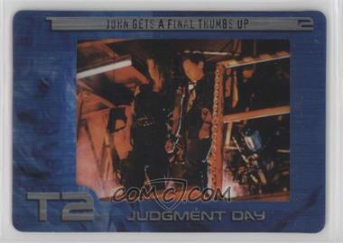 2003 Artbox Terminator 2: Judgement Day FilmCardz - [Base] #72 - John Gets a Final Thumbs Up