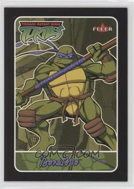 2003 Fleer Teenage Mutant Ninja Turtles Series 1 - Toys R Us Emerald Edition Inserts #DONA - Donatello /7500