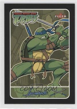 2003 Fleer Teenage Mutant Ninja Turtles Series 1 - Toys R Us Emerald Edition Inserts #LEON - Leonardo /7500