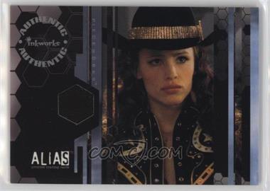 2003 Inkworks Alias Season 2 - Wardrobe Relics #PW2 - Jennifer Garner as Sydney Bristow