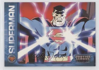 2003 Inkworks Justice League - [Base] #14 - Superman - Blasted!