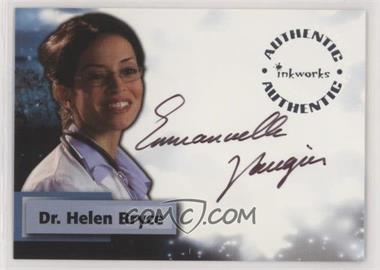 2003 Inkworks Smallville Season 2 - Authentic Autographs #A12 - Emmanuelle Vaugier as Dr. Helen Bryce