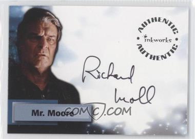 2003 Inkworks Smallville Season 2 - Authentic Autographs #A15 - Richard Moll as Mr. Moore