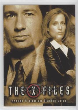 2003 Inkworks The X Files Season 9 - Promos #P1 - Fox Mulder, Dana Scully [EX to NM]