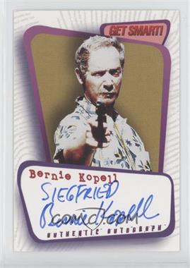 2003 Rittenhouse Get Smart! - Authentic Autographs #A2 - Bernie Kopell as Conrad Siegfried