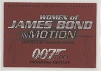 Women of James Bond in Motion