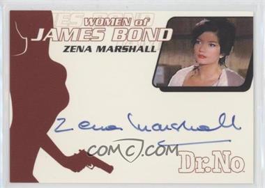 2003 Rittenhouse James Bond: Women of James Bond in Motion - Women of James Bond Autographs #WA6 - Dr. No - Zena Marshall as Miss Taro