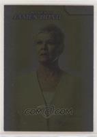 Judi Dench as M