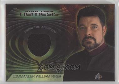 2003 Rittenhouse Star Trek: Nemesis - Expansion Set #CC1 - Chase Card - Jonathan Frakes as Commander William Riker