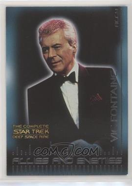 2003 Rittenhouse The Complete Star Trek: Deep Space Nine - Allies and Enemies #B25 - Vic Fontaine