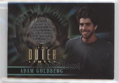 2003 Rittenhouse The Outer Limits: Sex, Cyborgs & Science Fiction - Costume Material #CC7 - Adam Goldberg as Sid Camden