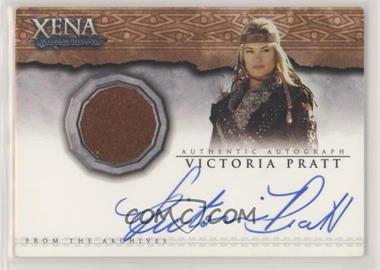 2003 Rittenhouse The Quotable Xena: The Warrior Princess - Autographed Costumes #AC9 - Victoria Pratt as Cyane [EX to NM]