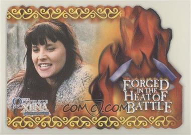 2003 Rittenhouse The Quotable Xena: The Warrior Princess - Forged in the Heat of Battle Die-Cuts #F1 - "Seeds of Faith"