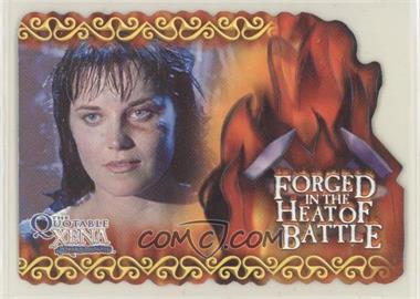 2003 Rittenhouse The Quotable Xena: The Warrior Princess - Forged in the Heat of Battle Die-Cuts #F5 - "Destiny"