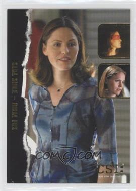 2003 Strictly Ink CSI: Crime Scene Investigation - Stars of CSI #F5 - Sara Sidle -- Jorja Fox