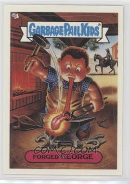 2003 Topps Garbage Pail Kids All-New Series 1 - [Base] #7a - Forged George