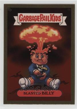 2003 Topps Garbage Pail Kids All-New Series 1 - Foil Stickers - Gold #1b - Blasted Billy