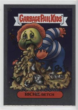 2003 Topps Garbage Pail Kids All-New Series 1 - Foil Stickers - Silver #18a - Richie Retch