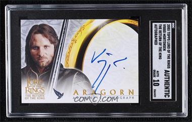 2003 Topps The Lord of the Rings: The Return of the King - Authentic Autograph #_VIMO - Viggo Mortensen as Aragorn [SGC Authentic]
