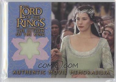 2003 Topps The Lord of the Rings: The Return of the King - Authentic Memorabilia #_ARCD - Arwen's Coronation Dress