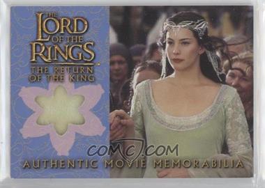 2003 Topps The Lord of the Rings: The Return of the King - Authentic Memorabilia #_ARCD - Arwen's Coronation Dress