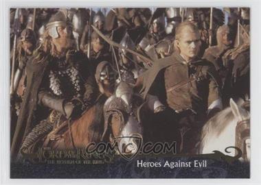 2003 Topps The Lord of the Rings The Two Towers Update - [Base] #159 - Return of the King Preview - Heroes Against Evil