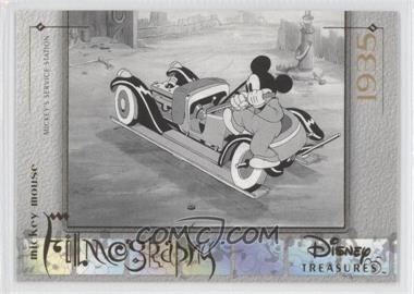 2003 Upper Deck Entertainment Disney Treasures 1 (Mickey Mouse) - Spotlight on Mickey Mouse Filmography #MM14 - Mickey's Service Station