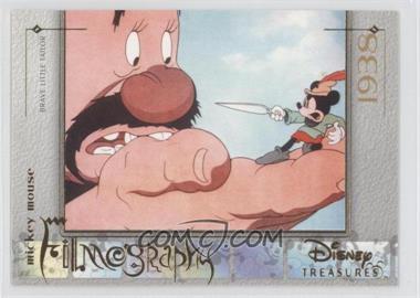 2003 Upper Deck Entertainment Disney Treasures 1 (Mickey Mouse) - Spotlight on Mickey Mouse Filmography #MM23 - Brave Little Tailor
