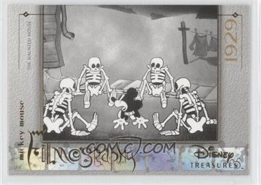 2003 Upper Deck Entertainment Disney Treasures 1 (Mickey Mouse) - Spotlight on Mickey Mouse Filmography #MM3 - The Haunted House