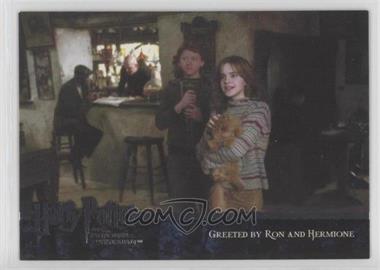 2004 Artbox Harry Potter and the Prisoner of Azkaban - [Base] #31 - Greeted by Ron and Hermione