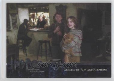 2004 Artbox Harry Potter and the Prisoner of Azkaban - [Base] #31 - Greeted by Ron and Hermione