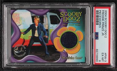 2004 Inkworks Scooby Doo 2: Monsters Unleashed - Pieceworks Relics #PW-3 - Freddie Prinze Jr. as Fred [PSA 6 EX‑MT]