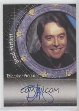 2004 Rittenhouse Stargate SG-1: Season 6 - Autographs #A40 - Brad Wright, Executive Producer