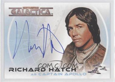 2004 Rittenhouse The Complete Battlestar Galactica - Autographs #A1 - Richard Hatch as Captain Apollo